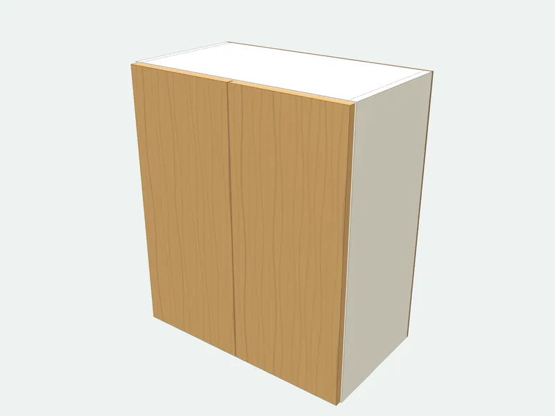 Wall cabinet plan in 3D